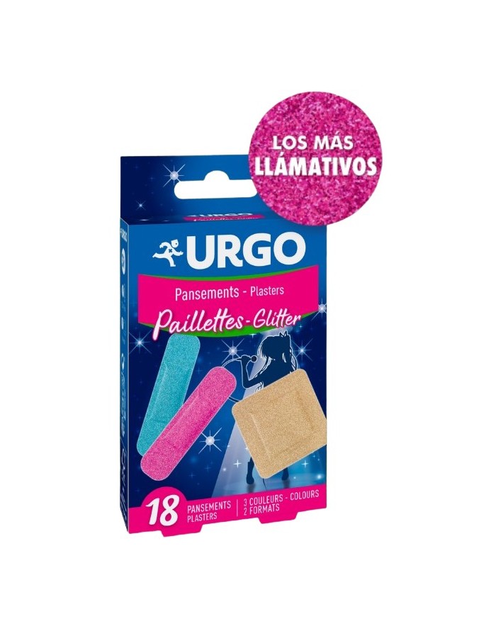 Urgo Tiritas con Purpurina 18 Unidades