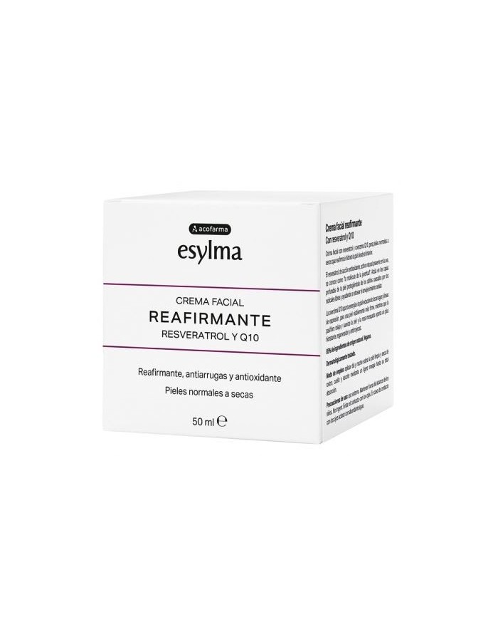 Acofarma Esylma Firming Facial Cream Resveratrol and Q10 50 ml