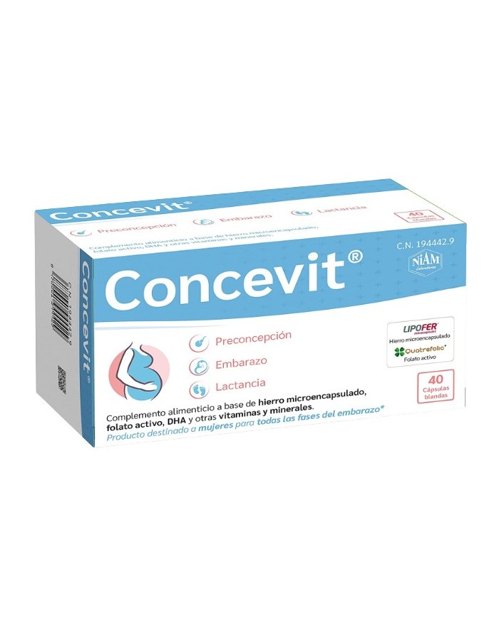 Concevit 40 Cápsulas