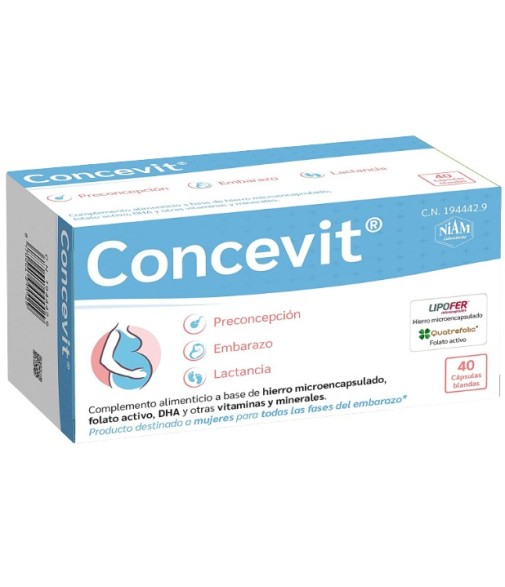 Concevit 40 Cápsulas