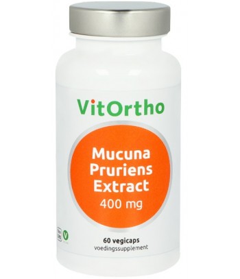 Vitortho Extracto de Mucuna Pruriens 400 mg 60 Cápsulas