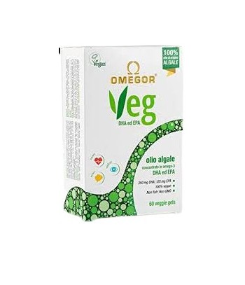 UGA Omegor Veg Omega 3 Vegetal 60 Cápsulas