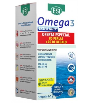 Omega 3 Extra Pure 120 Perlas