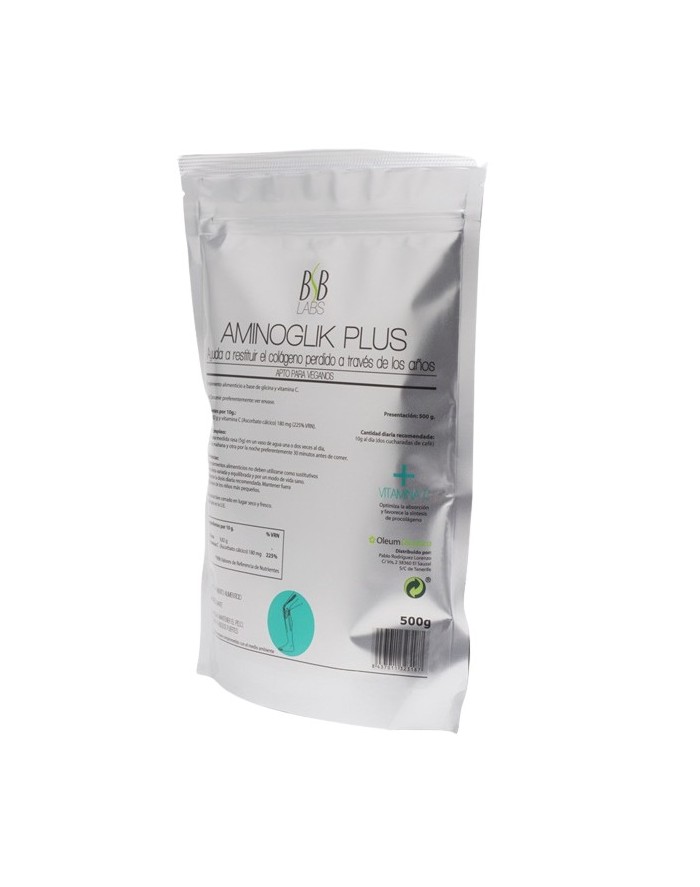 BSB Aminoglik Plus Glicina + Vitamina C Bolsa 500 g