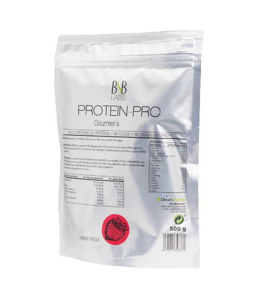 BSB Protein-Pro Gourmet's Desayuno Sabor Fresa 500g