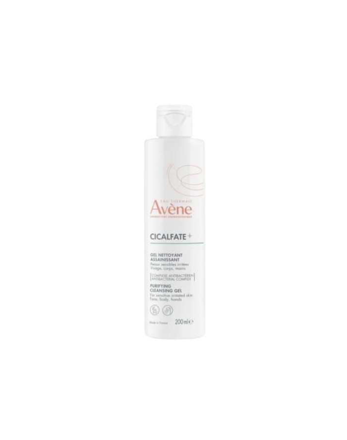 Avène Cicalfate+ Purifying Cleansing Gel for Irritated Sensitive Skin 200 ml
