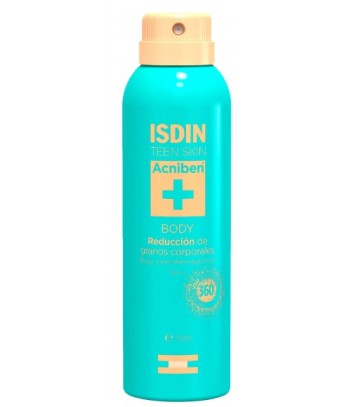 Isdin Acniben Teen Skin Body Reducción de Granos Corporales Spray 150ml