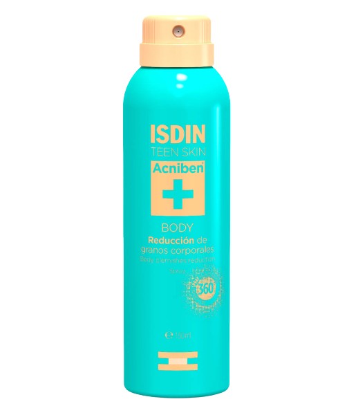 Isdin Acniben Teen Skin Body Reducción de Granos Corporales Spray 150ml