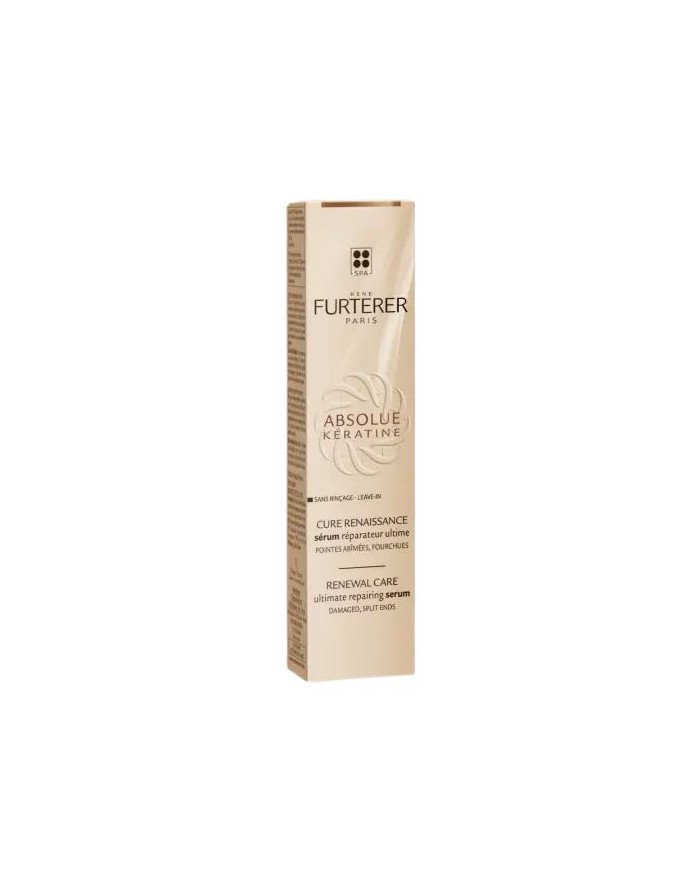 René Furterer Absolute Kératine Cure Rebirth Extreme Repair Serum for Damaged and Split Ends 30 ml
