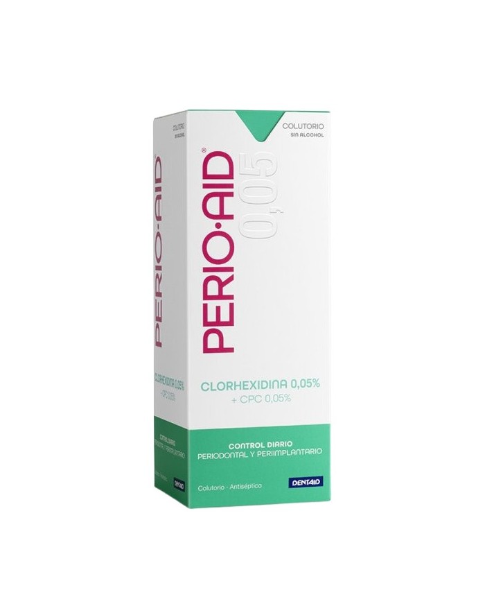 Perio-Aid Mouthwash Daily Maintenance and Control Chlorhexidine 0.05%+CPC 0.05% 500 ml