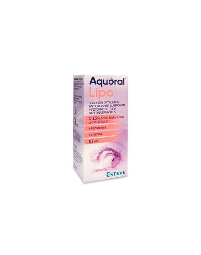 Aquoral Lipo Ophthalmic Solution Lubricant and Antioxidant 10ml