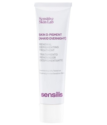 Sensilis D-Pigment AHA 10 Overnight Tratamiento Renovador Despigmentante 30 ml