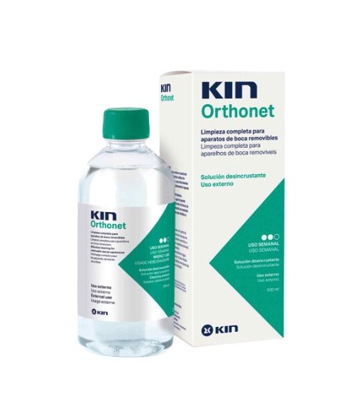 Kin Orthonet Descaling Solution Weekly Use 500ml
