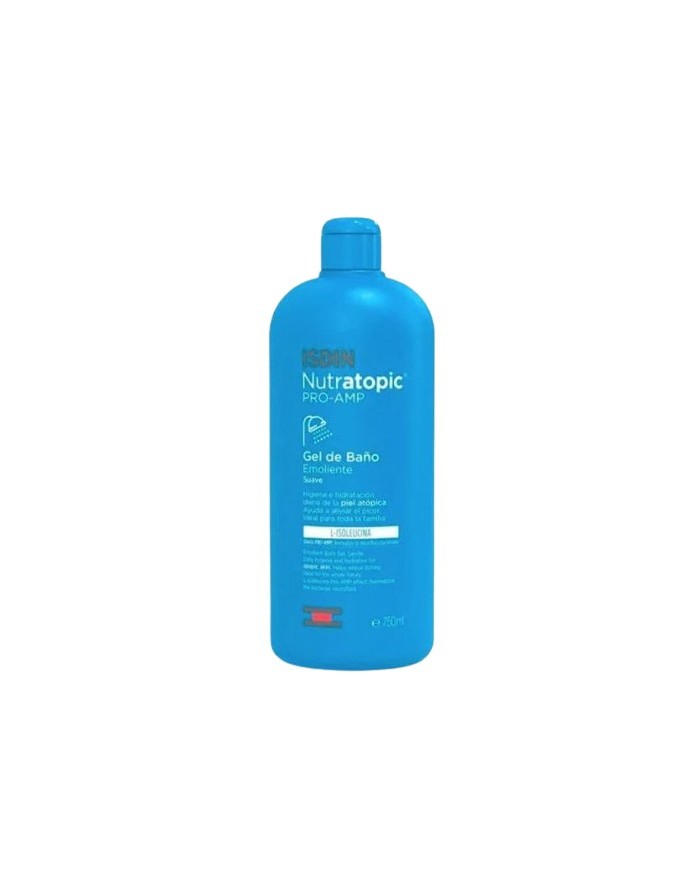 Isdin Nutratopic Pro-Amp Gel de Baño Emoliente Extra Suave Piel Atópica 750ml