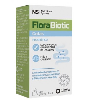 NS FloraBiotic Gotas Probiótico 8 ml
