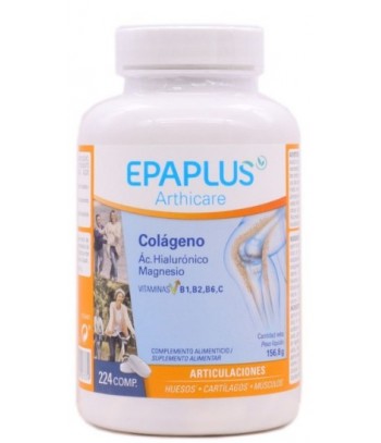 Epaplus Arthicare Colágeno + Ácido Hialurónico + Magnesio 224 Comprimidos