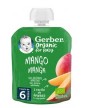 Gerber Organic Mango A Partir de 6 Meses 90 g