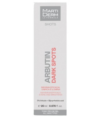 Martiderm Shots Arbutin Dark Spots 20 ml