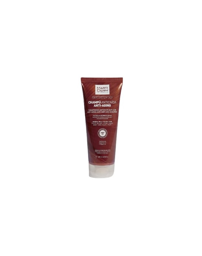 MartiDerm Hair System Champú Anticaída Antiaging 200 ml