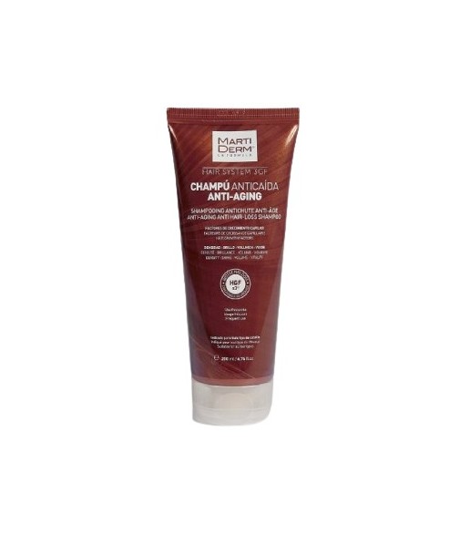 MartiDerm Hair System Champú Anticaída Antiaging 200 ml