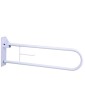 PRIM Double Folding Safety Bar + Toilet Roll Holder