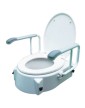PRIM Alza Inodoro Tres Alturas, Inclinable con Reposabrazos Abatibles
