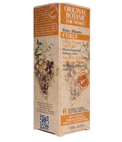 Original Botanic Bálsamo Cabello Rizado para Mujer 150 ml