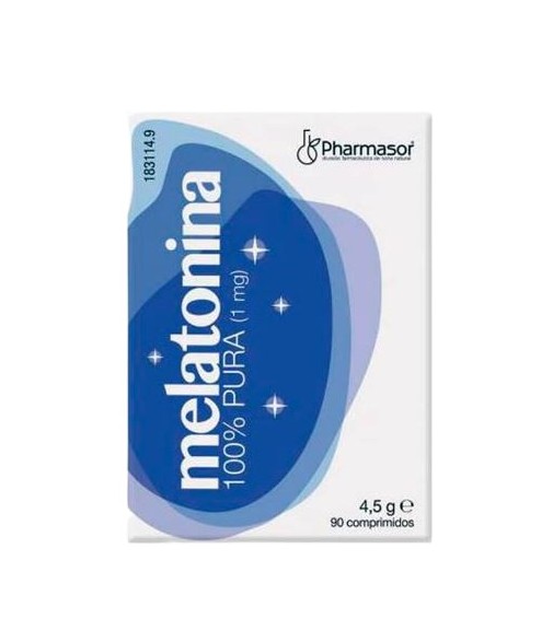 Pharmasor Melatonin 100% Pure (1mg) 90 Tablets
