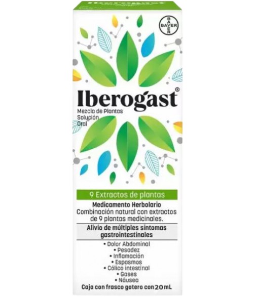  Iberogast Gotas Orales en Solución 20 ml