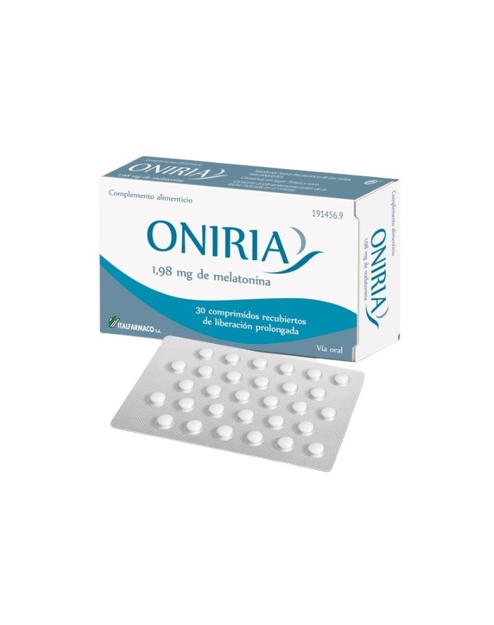 Oniria 1.98 mg Melatonin 30 Extended Release Tablets