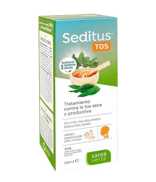 Seditus Tos  Jarabe para Tos Seca y Productiva Sabor Fresa 150ml 