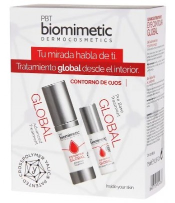 Pack Biomimetic PBT Eye Contour Global 10 ml + Advanced Treatment Eye Contour Global 15 ml