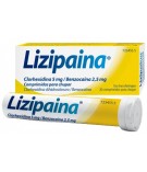 Lizipaina Clorhexidina 5mg/Benzocaína 2,5 mg 20 Comprimidos para Chupar
