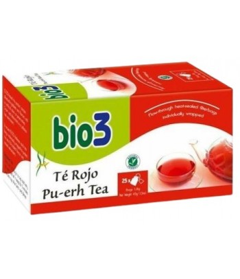 Bio3 Te Rojo 1,5 g 25 filtros