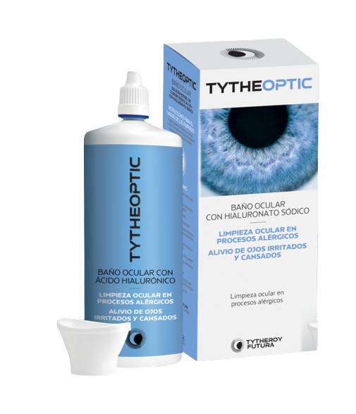 Tytheoptic Baño Ocular Con Hialuronato Sódico Limpieza Ocular en Procesos Alérgicos 100 ml