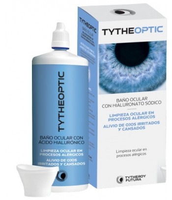 Tytheoptic Baño Ocular Hialuronato Sódico Limpieza Ocular en Procesos Alérgicos 360 ml