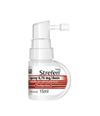 Strefen Spray 8,75 mg/dosis Solución para Pulverización Bucal Sabor Miel y Limón 15 ml