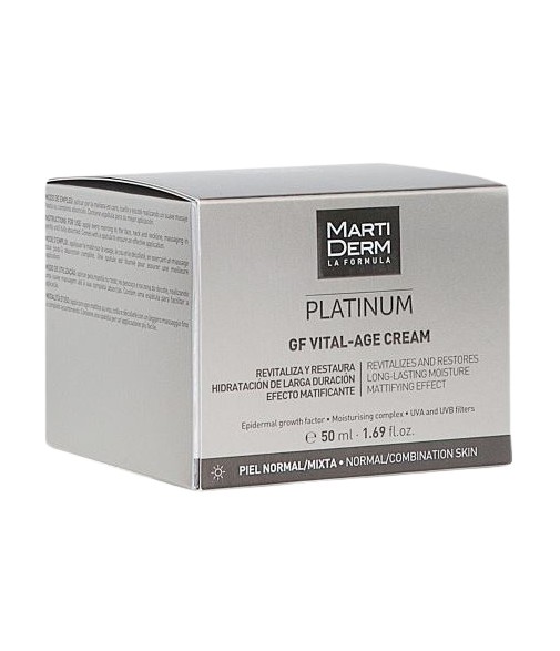 MartiDerm Platinum GF Vital-Age Crema Piel Normal y Mixta 50 ml