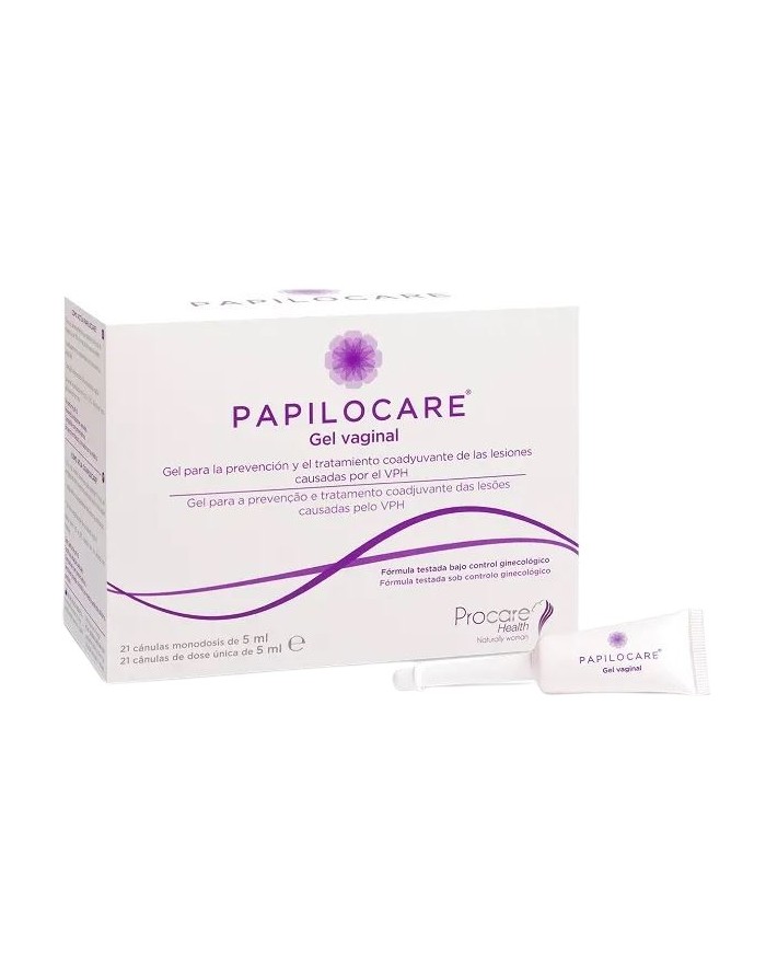 Papilocare Vaginal Gel 21 Single Dose Cannulas