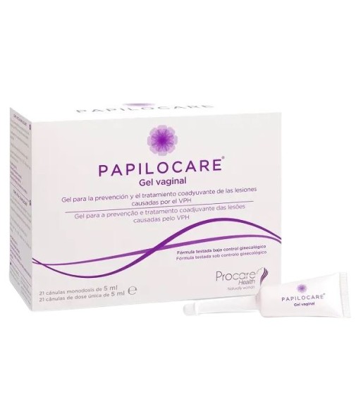 Papilocare Vaginal Gel 21 Single Dose Cannulas