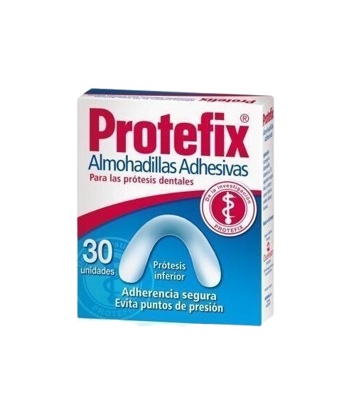 Protefix Almohadilla Dental Inferior 30 Unidades