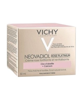 Vichy Neovadiol Rose Platinium Crema de Día Fortificante y Revitalizante Pieles Maduras +60 Años 50ml