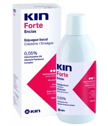Kin Forte Encías Colutorio 0.05% Clorhexidina Sabor Menta 500 ml