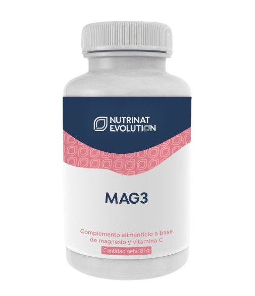 Nutrinat Evolution MAG3 Magnesio y Vitamina C 90 cápsulas