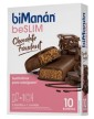 Bimanán beSLIM Barritas Sustitutivas de Chocolate Fondant 10 unidades