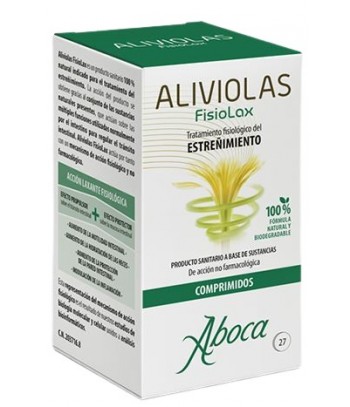 Aboca Aliviolas Fisiolax Estreñimiento 27 comprimidos