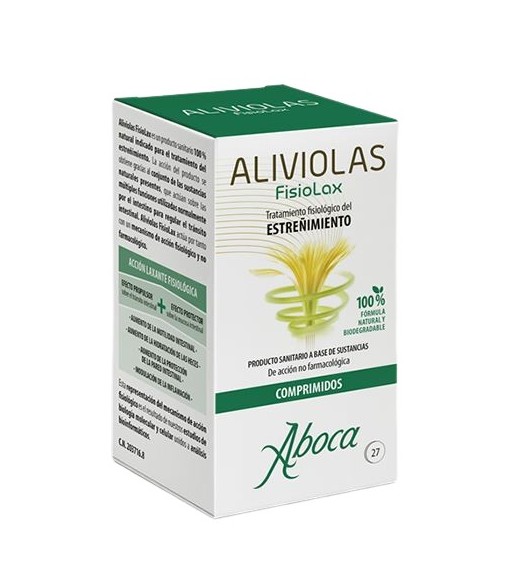 Aboca Aliviolas Fisiolax Estreñimiento 27 comprimidos