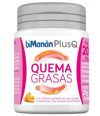 Bimanán Plus Q (Quemagrasas) 40 cápsulas