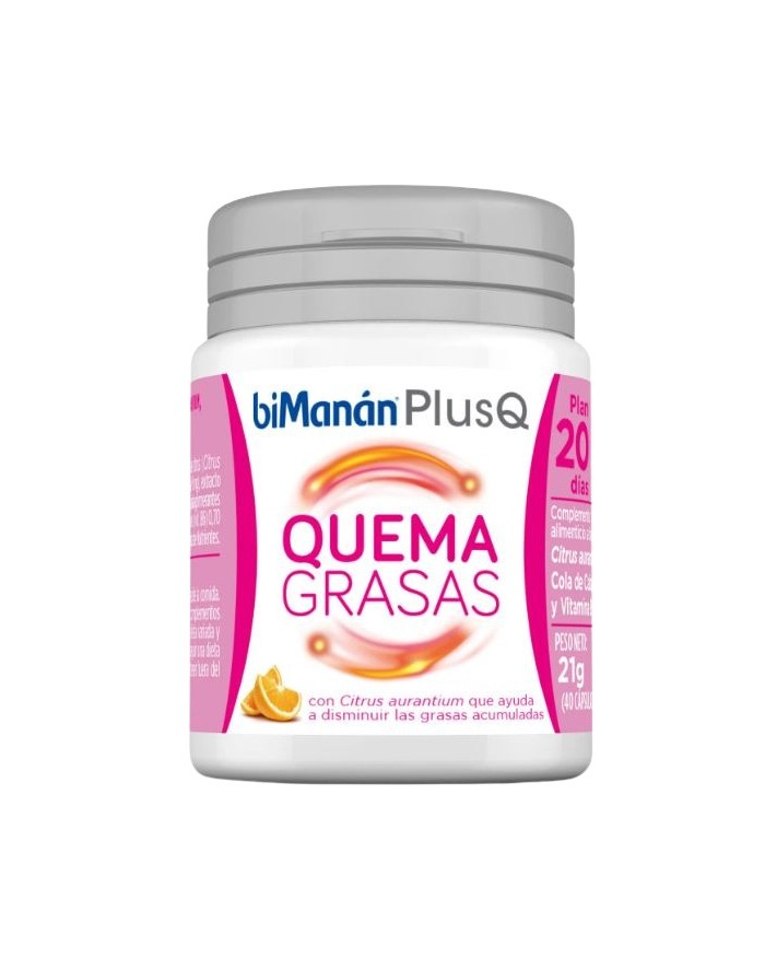 Bimanán Plus Q (Quemagrasas) 40 cápsulas