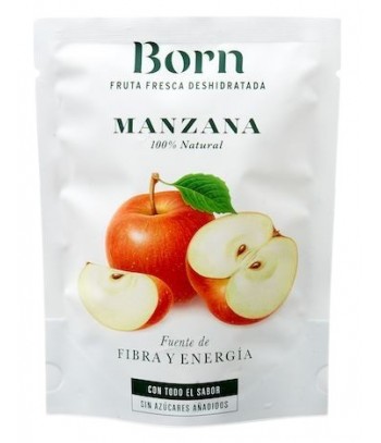 Born Fruta Fresca Deshidratada Manzana 30 gramos